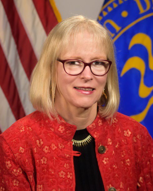 Portrait of HRSA HIV/AIDS Bureau Associate Administrator, Dr. Laura Cheever.