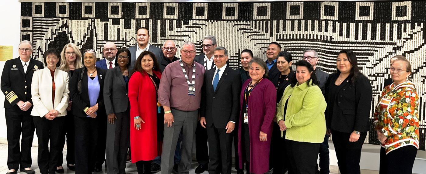 Group photo of attendees at Secretary’s Tribal Advisory Committee meeting. 